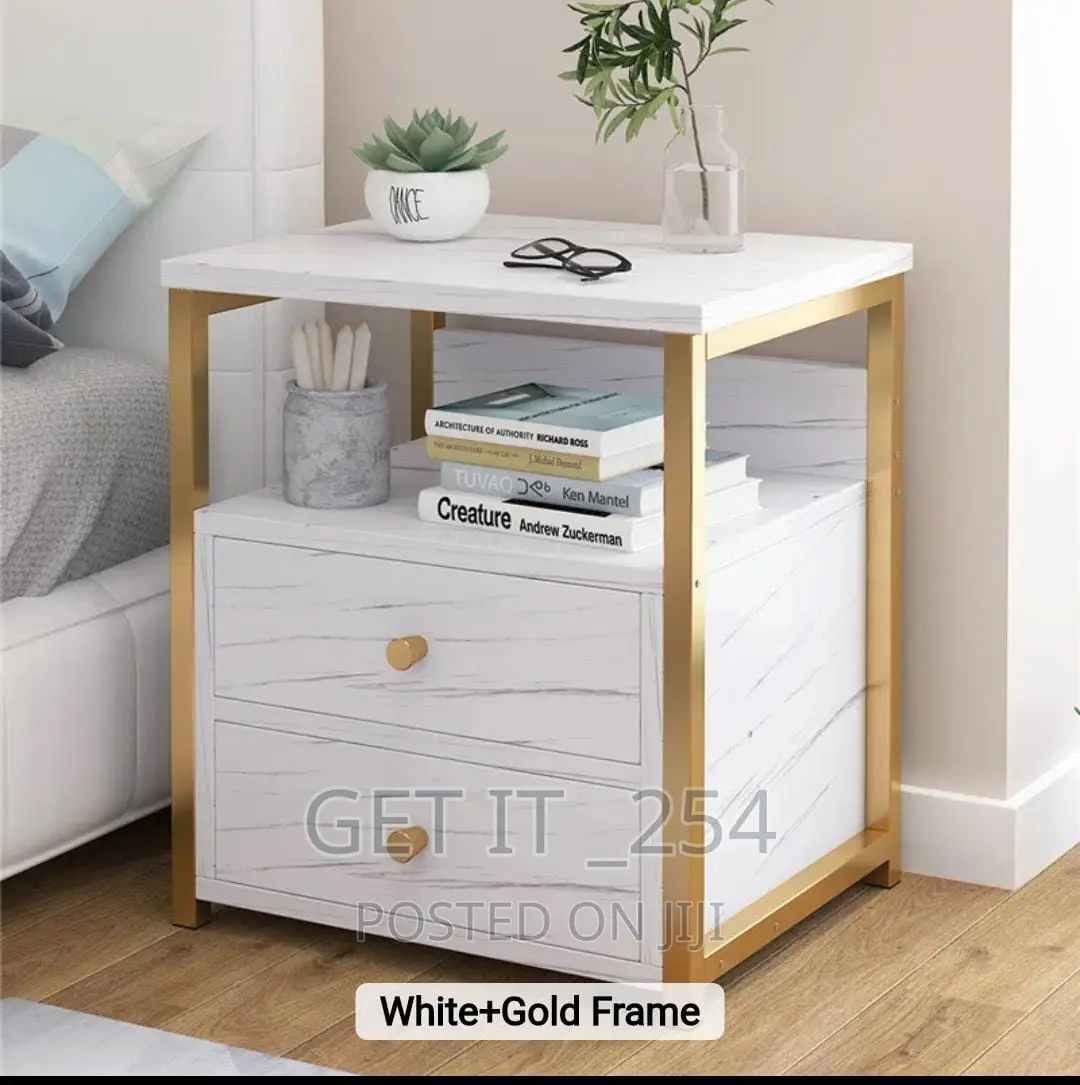 Nordic Double Drawer Bedside Cabinet◾Size:50*40*34
