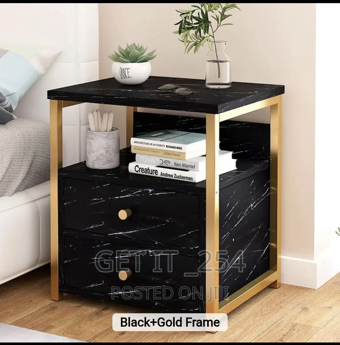 Nordic Double Drawer Bedside Cabinet◾Size:50*40*34