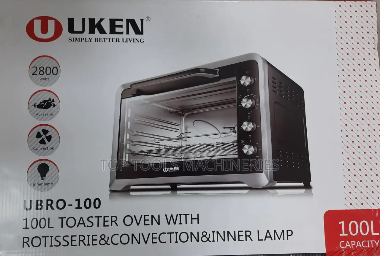 Uken Toaster Oven 45litres