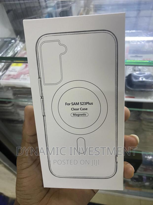 Samsung Galaxy S23 Plus + Clear Magsafe Case/Cover - main view