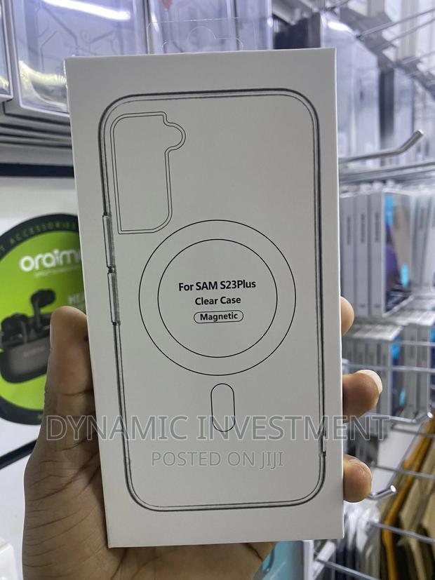 Samsung Galaxy S23 Plus + Clear Magsafe Case/Cover - thumbnail 3
