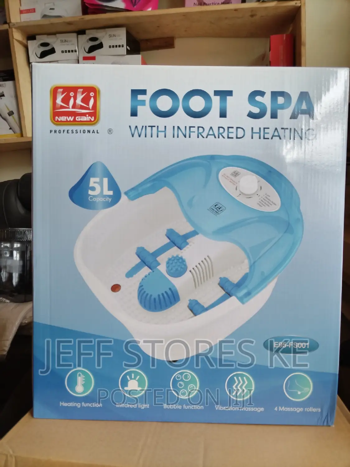 Portable Foot Spa With Infrared Heating