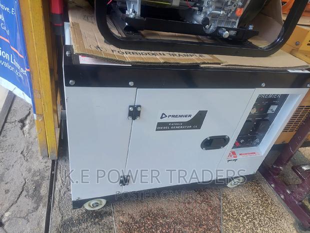 Backup Diesel Generator - main view