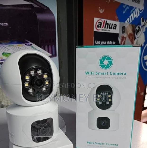 Advanced PTZ Wifi Nanny Smart Camera 360degrees Dual Lens Ca - main view