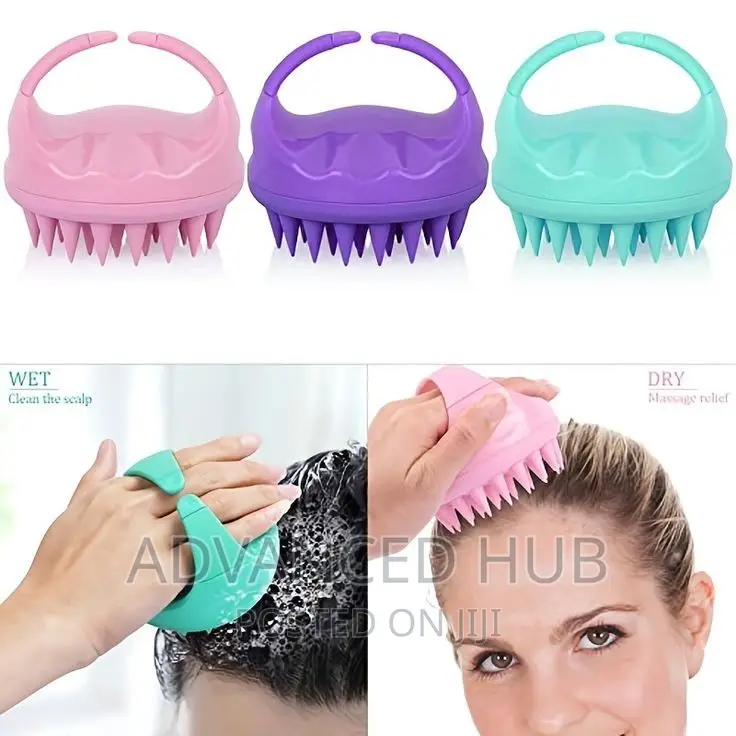 Silicone Shampoo Brush,Sculp Massager