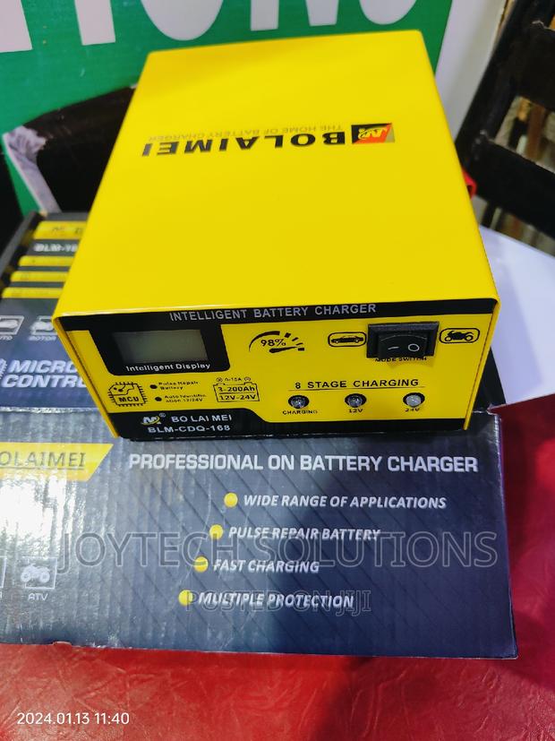 Computerized Battery Charger - main view