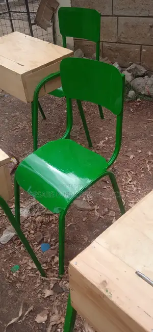 Lockers With Metal Chair