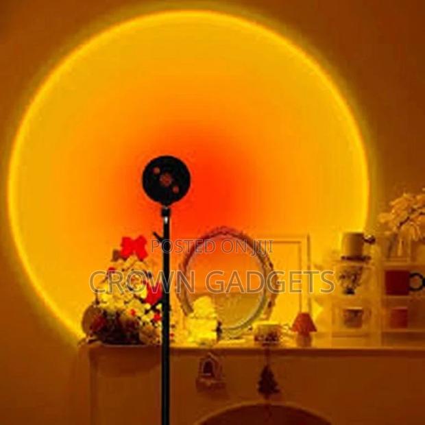Modern RGB Sunset Light Lamp for Living Room