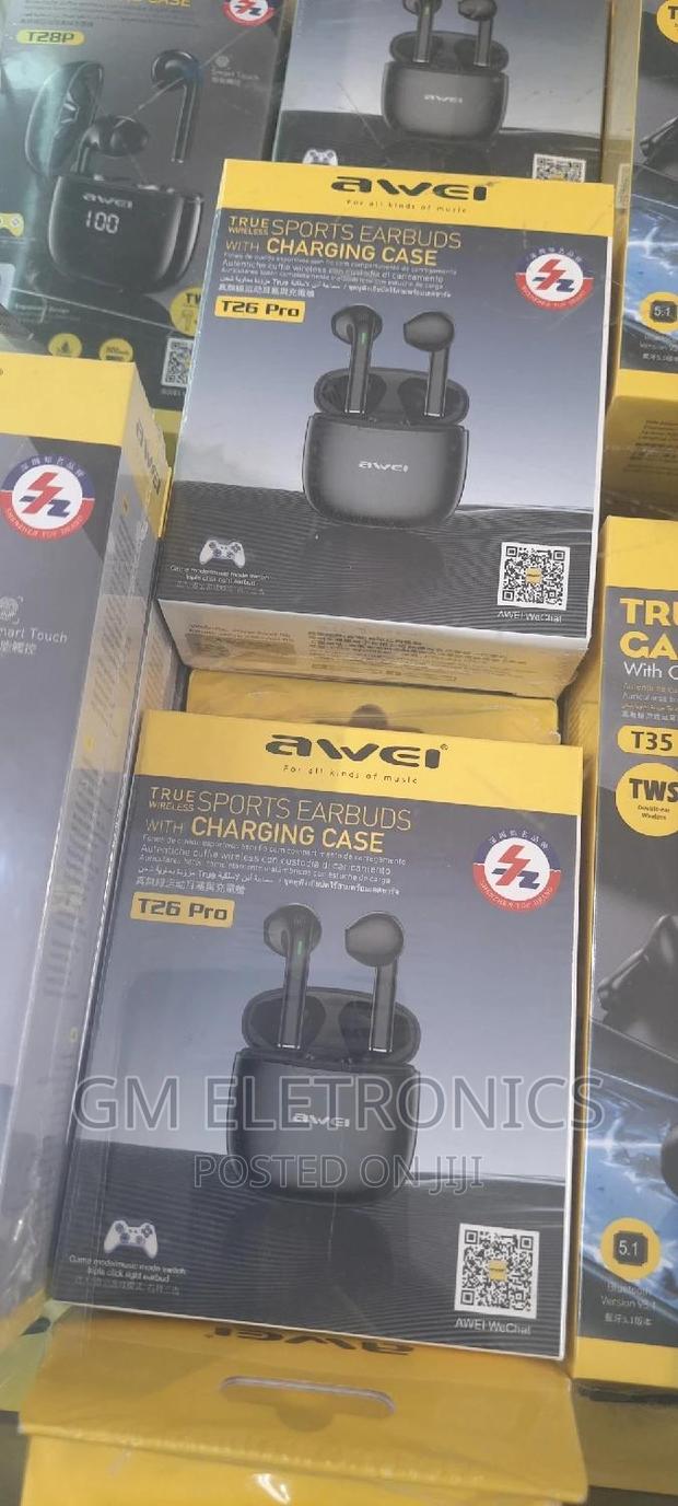 Awei T26pro Wireless Earbuds. - main view