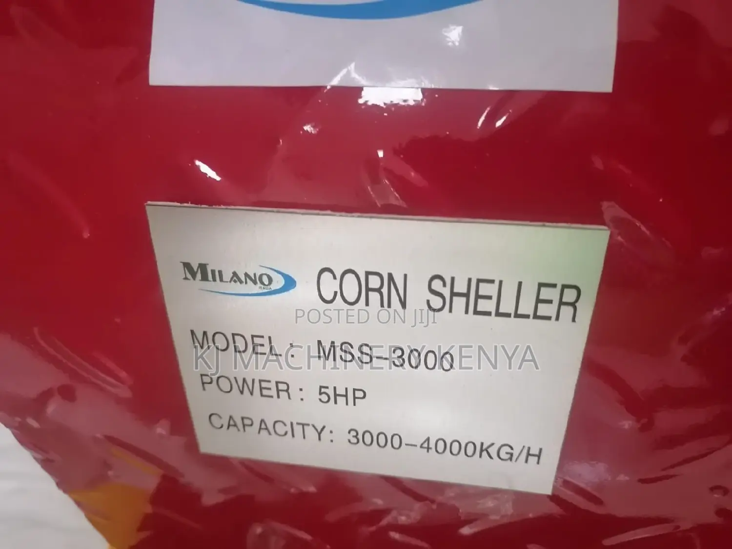 Maize Corn Sheller Electric 5hp Motor Driven