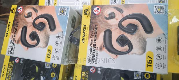 Awei T67 Air Conduction TWS Bluetooth Earbuds - thumbnail 2