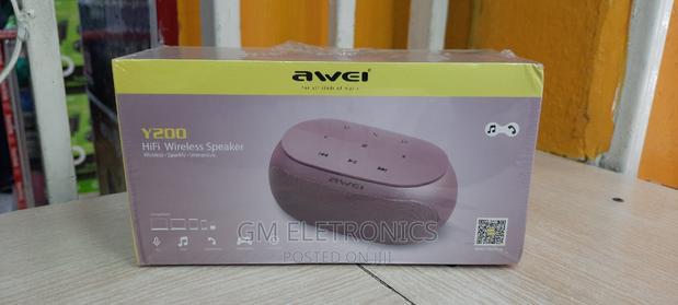 Awei Y200 Bt Speaker [ Rose Gold]