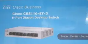 .Cisco CBS Unmanaged 8-Port Gigabit Switch Desktop Non Poe C