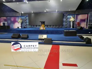 Blue Wall to Wall Carpet