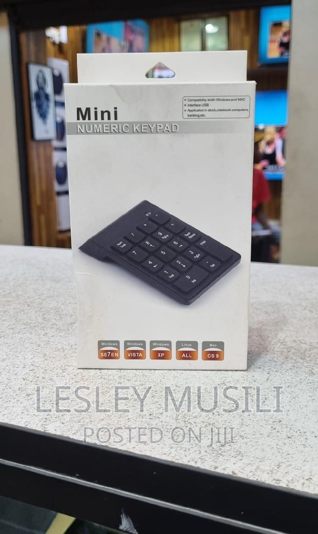 USB Numeric Keypad Mini Number Pad Numpad 18 Keys - thumbnail 2