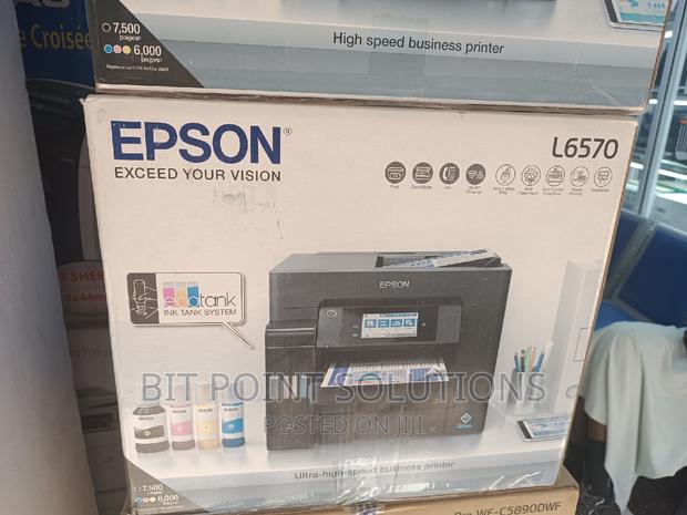 Epson L6570 Wi-Fi Duplex Multifunction Adf Inktank - main view