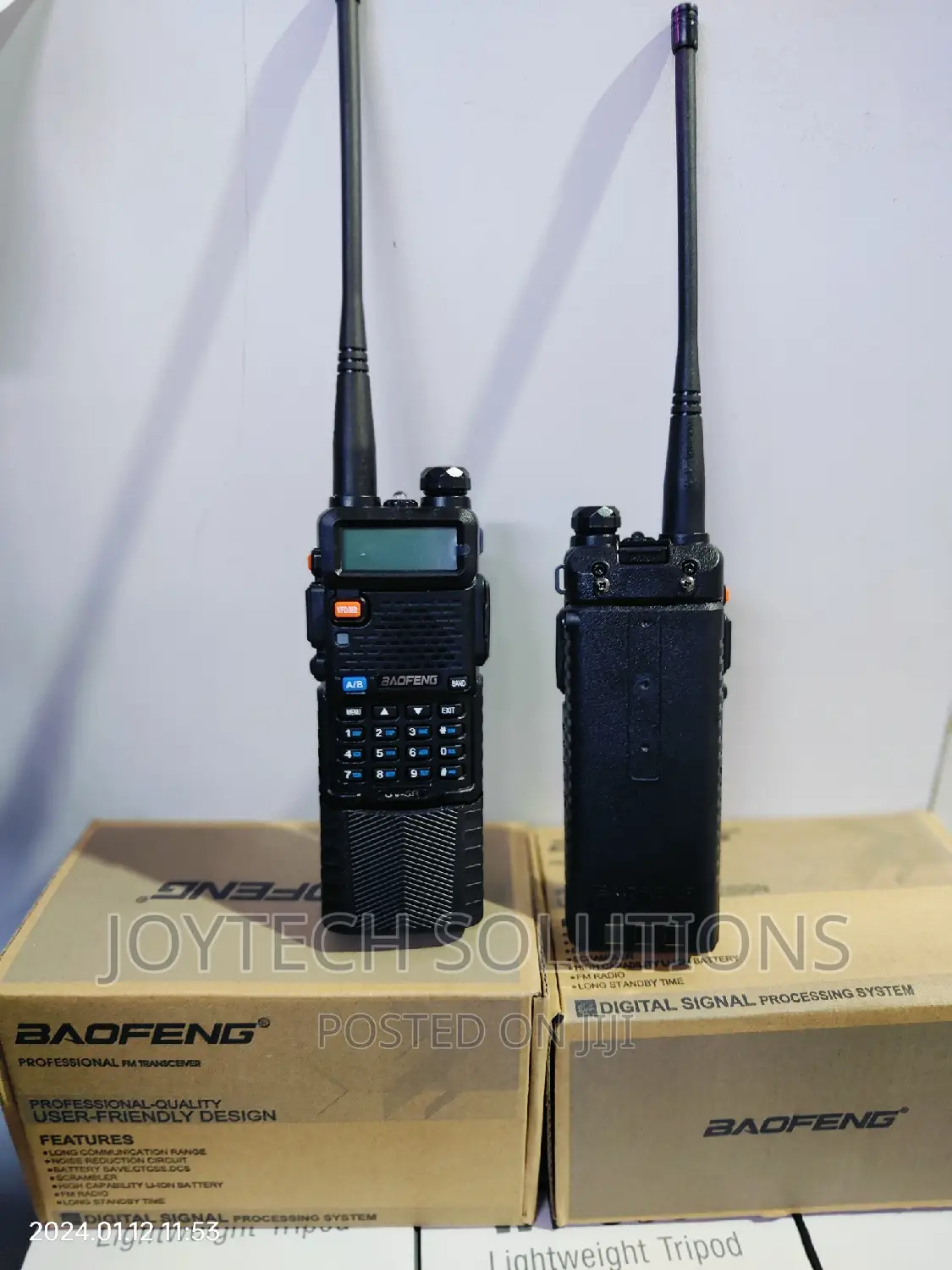 Baofeng Uv-5r+ Plus Two Way Radio, Long Range .