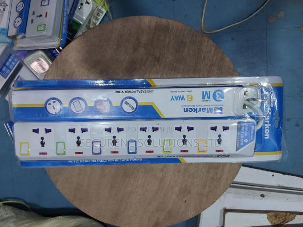 6way Power Extension Cable Good Quality Marken - thumbnail 2