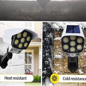 77 Bright Leds, Motion-Activated Dummy CCTV Solar Lights - thumbnail 2