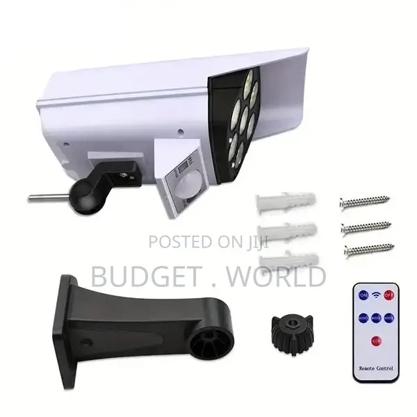 3 Lighting Mode Optional Solar Sensor Light/Dummy Camera