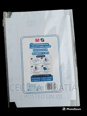 Self Adhesive Transparent Book Cover