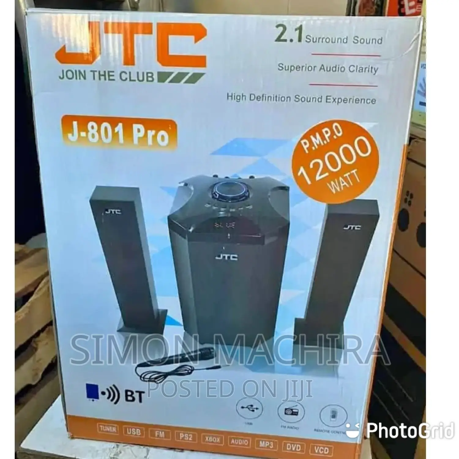 JTC 2.1 Hometheatre Music System