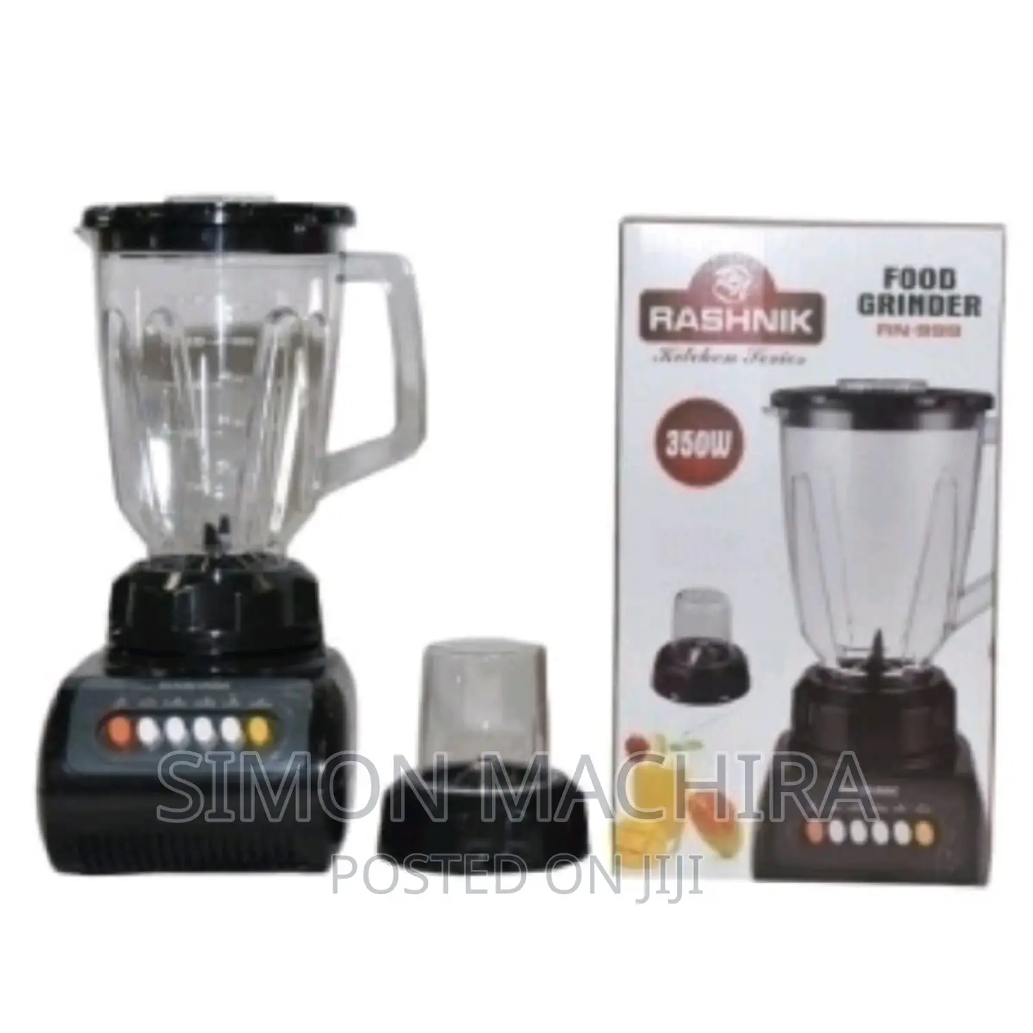 Rashnik 2 in 1 Blender With Grinding Machine 1.5L