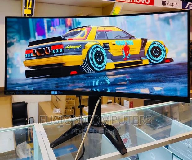 Lenovo G32qc-30 32" Curved Screen Gaming Monitor - main view