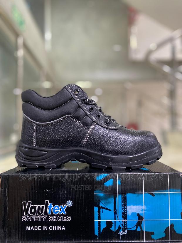 Black Protection Vaultex Safety Boots Price - main view