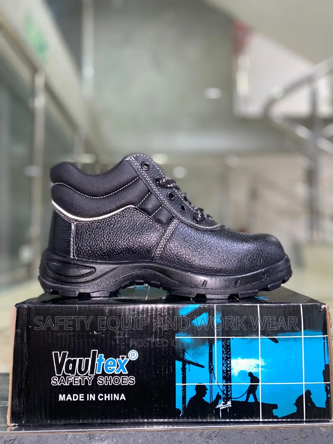 Black Protection Vaultex Safety Boots Price