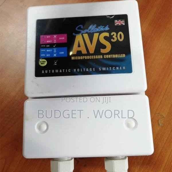 #.Sollatek Avs 30 30amps Low High Voltage Switcher - main view