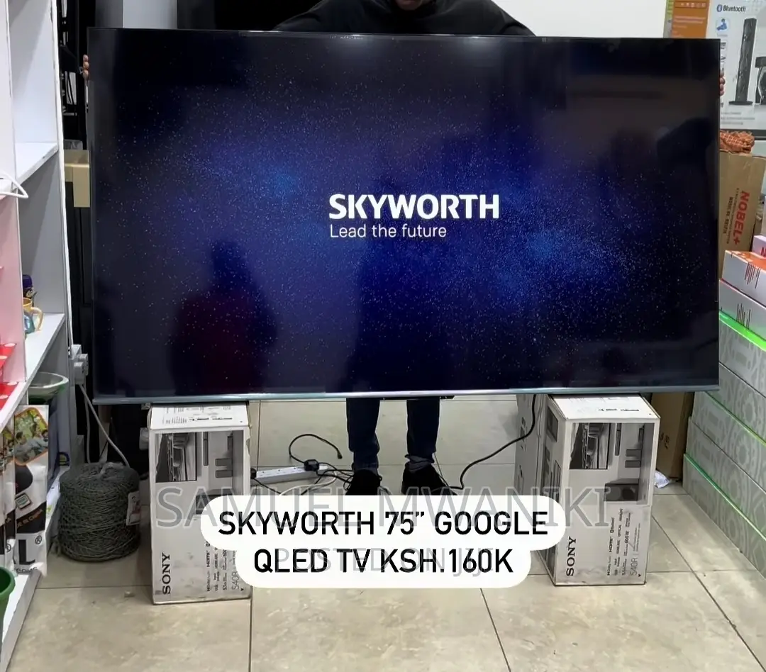 Skyworth 75′′ Uhd Qled Smart Google Tv Netflix Youtube