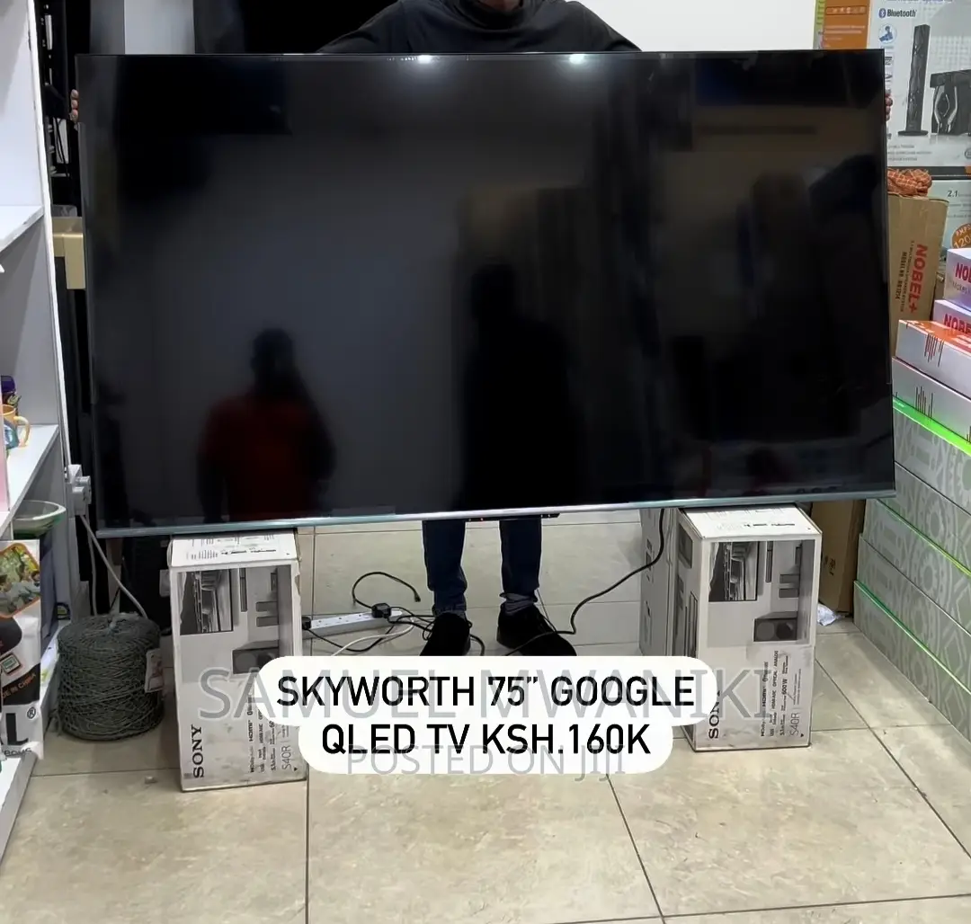 Skyworth 75′′ Uhd Qled Smart Google Tv Netflix Youtube