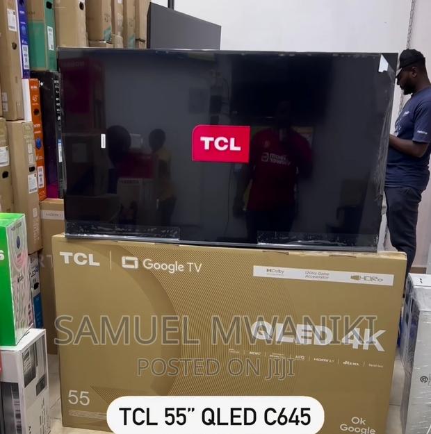 TCL 55" Qled Uhd Google Tv Dolby Vision Dolby Atmos New