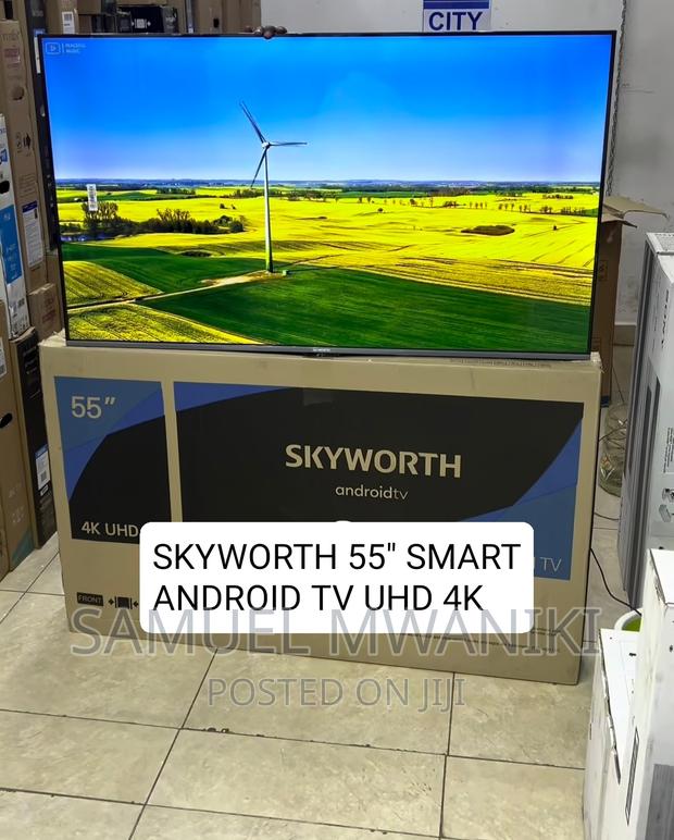 Skyworth 55” Frameless Uhd Android Tv Netflix Youtube - thumbnail 5