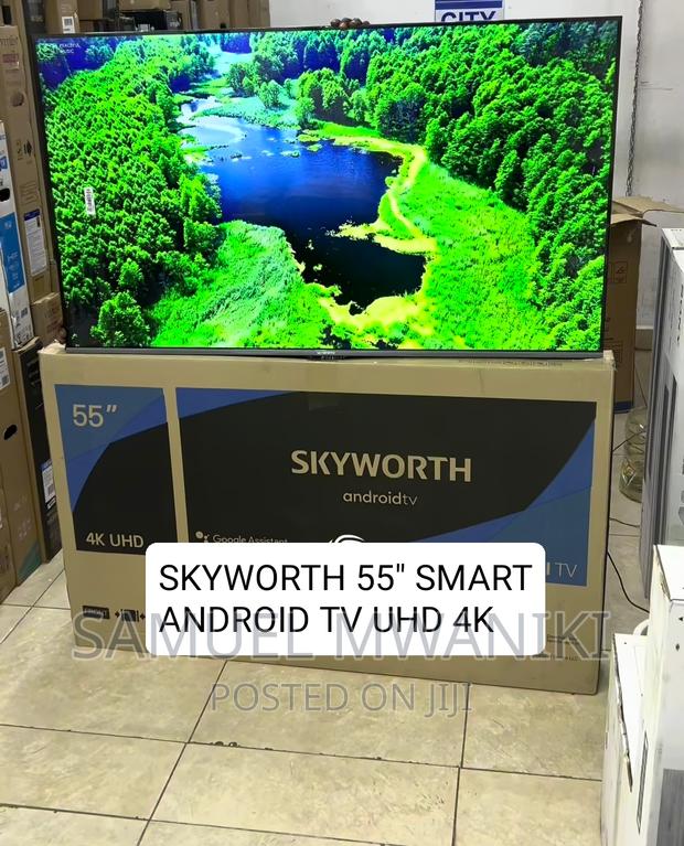 Skyworth 55” Frameless Uhd Android Tv Netflix Youtube - thumbnail 6