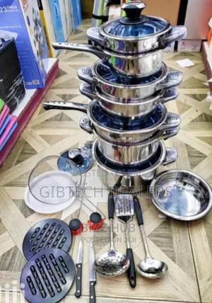 30pcs Marwa Stainless Steel Cookware Set Now Available - thumbnail 2