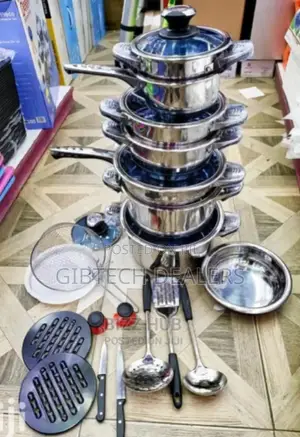Marwa 30pcs Stainless Steel Cookware Set