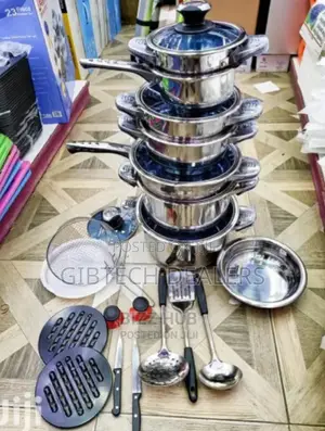 Quality Marwa 30pcs Stainless Steel Coolware Set