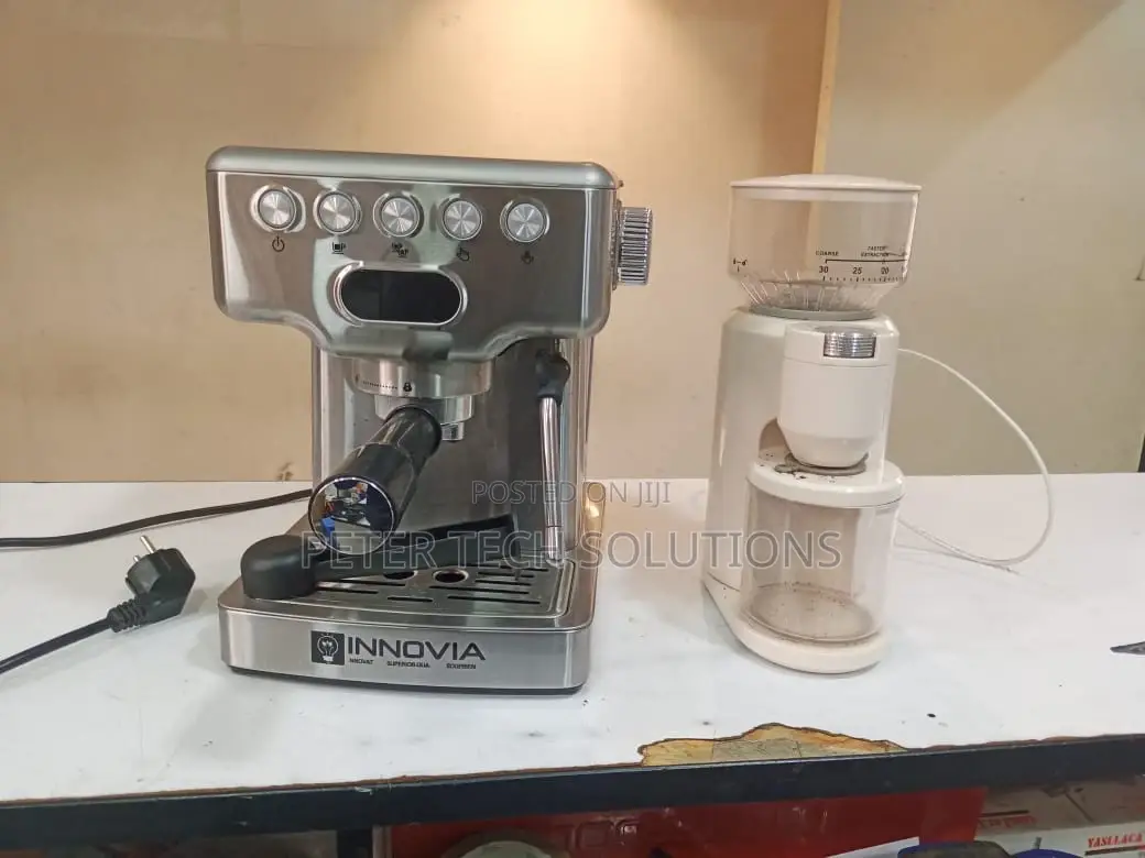 Innovia Coffee Machine With Coffee Grinder COMBINED