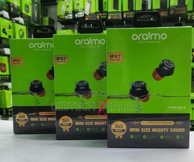 Oraimo Airbuds 3 IPX7 E11D Earbuds Now Available - main view