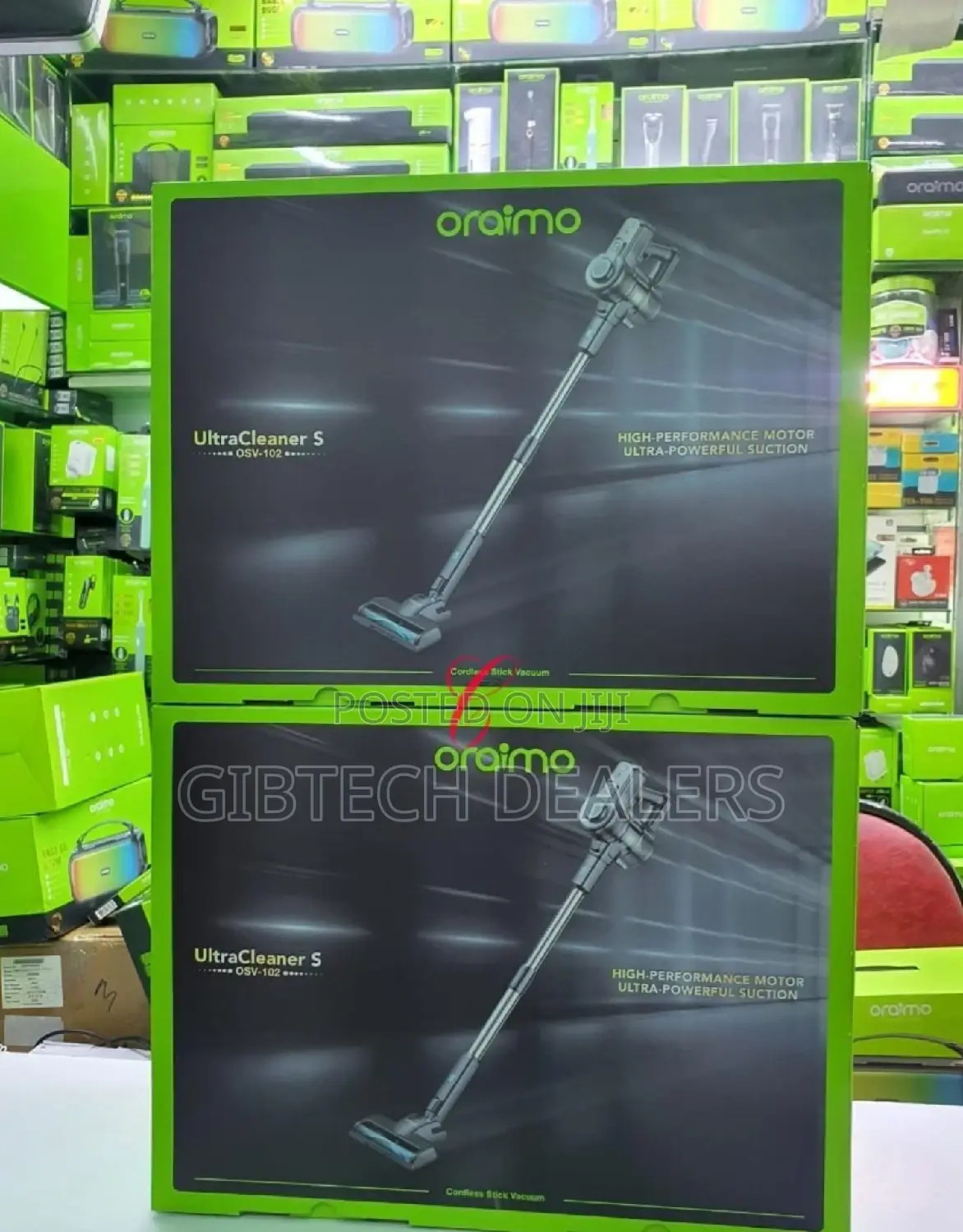 Durable Oraimo Ultracleaner S Cordless Stick Vacuum Cleaner