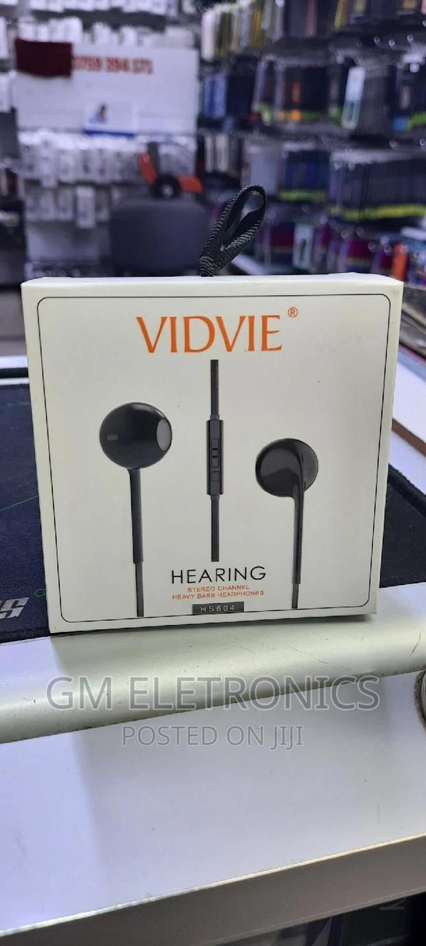 New Vidvie Wired Earphones(Black) - main view