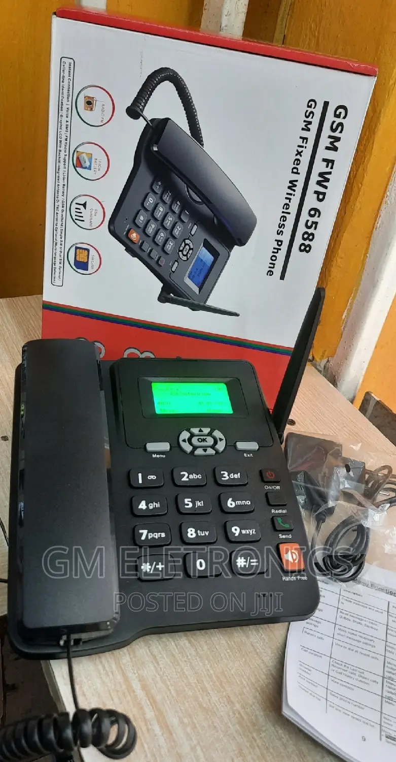 Universal Dual Sim Card GSM Landline Phone