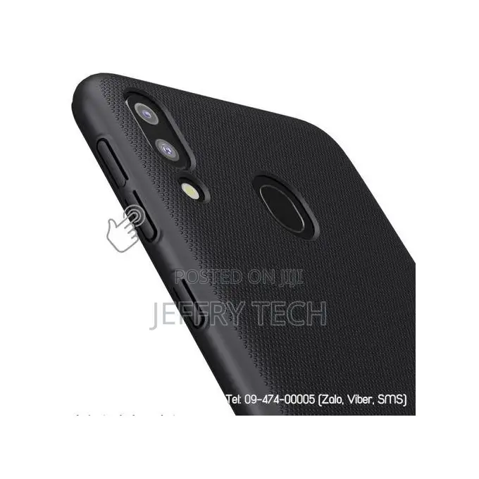 Nillkin Back Cover for Samsung Galaxy M20 (Polycarbonate_bla
