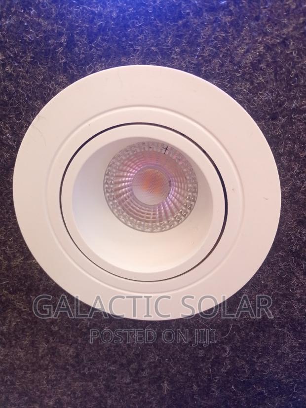 White Round Downlighters - main view