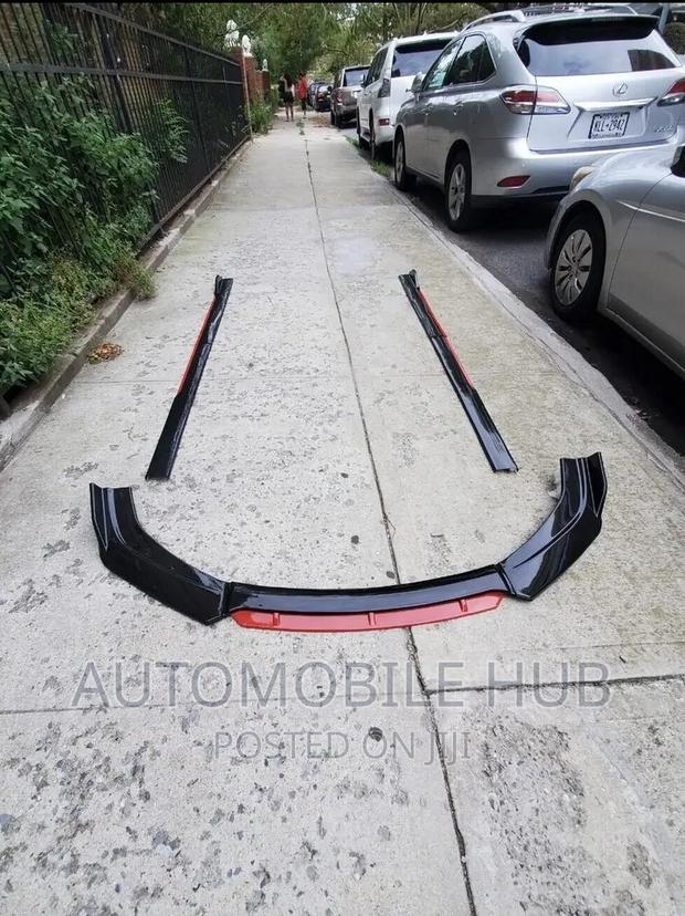 Complete Car Front Bumper Lip and Side Skirts - main view