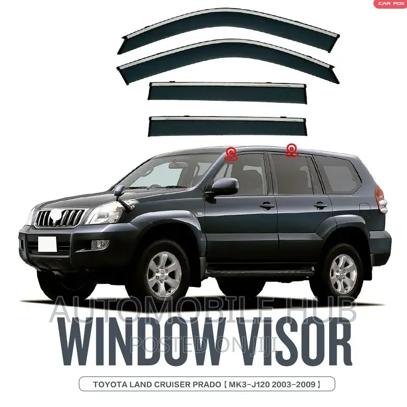Toyota Landcruiser Prado Fj120 Original Window Visor in Nairobi Central