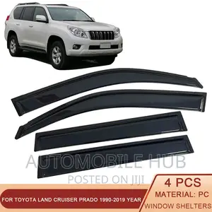 Toyota Prado Fj150 Windbreakers Black-150 Windbreaker