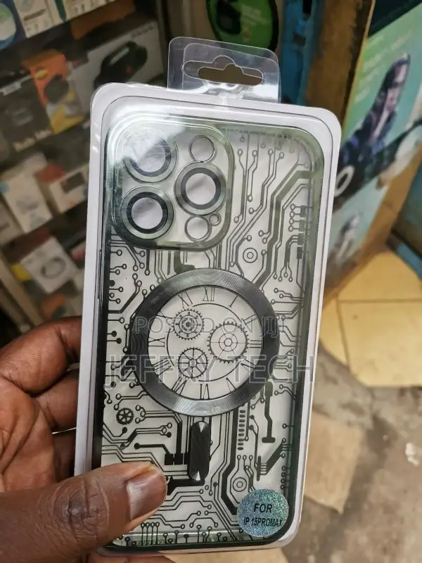 Mechanical Watch Circuit Board Phone Case for iPhone 14 Pro